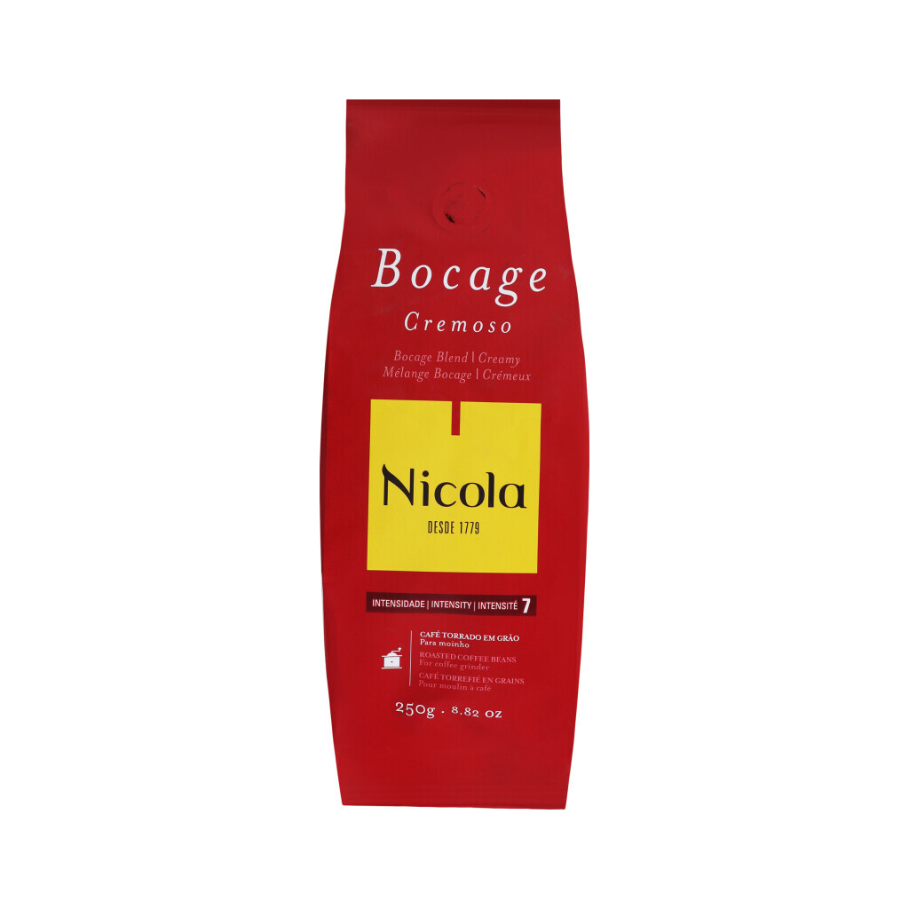 Кава в зернах Nicola Bocage cremoso, 250г (5601132102058)