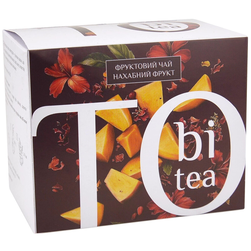 Чай фруктовий Tobi Нахабний фрукт, 20*2,5г