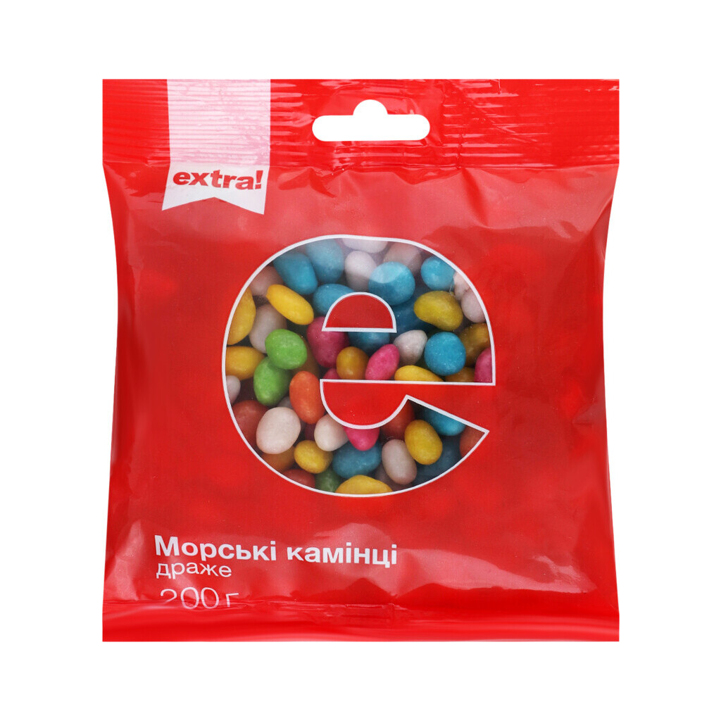 Драже Extra! Морские камни, 200г (4824034018239)