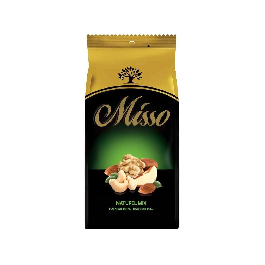 Ассорти Misso Натурель микс сушеных орехов, 125г (4820146730519)