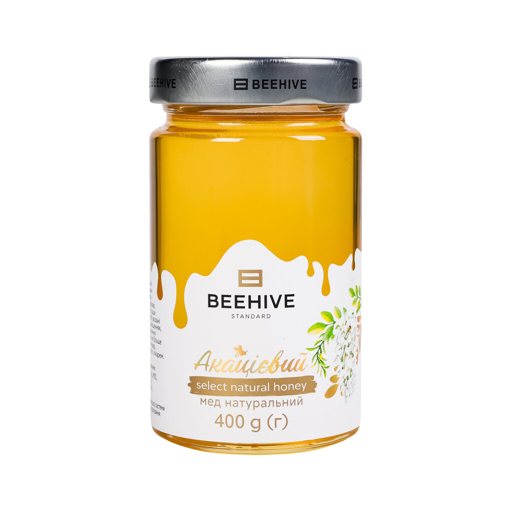 Мед Beehive акациевый, 400г (4820208360029)