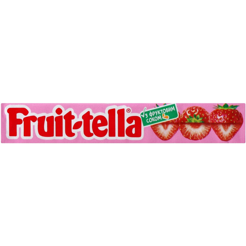 Конфеты Fruittella Клубника жевательные, 41г (87366174)