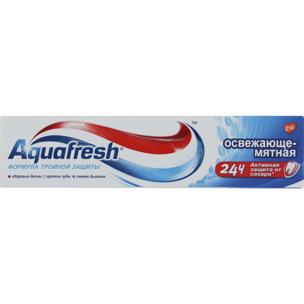 Паста зубная Aquafresh Total Care Fresh&Minty, 50мл (5908311862360)