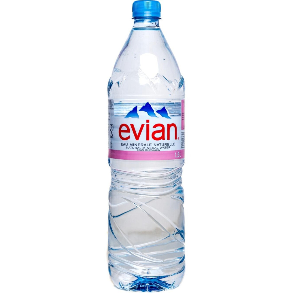 Вода минеральна Evian негазована, 1,5л (3068320105987)