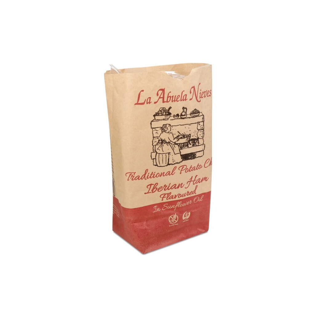Чипси La Abuela Nieves зі смаком іберійської шинки, 150г (8436005950668)