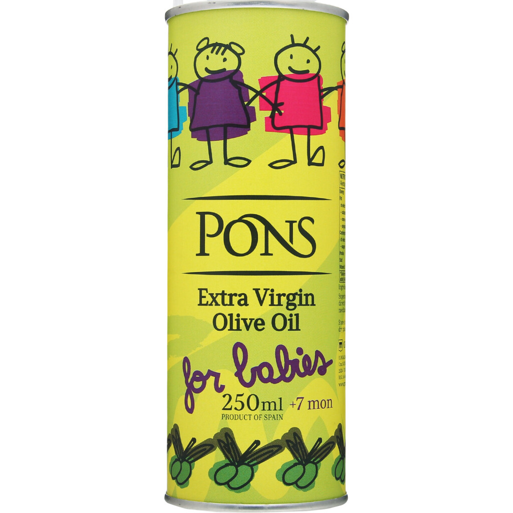 Масло оливковое Pons Babies Экстра Вирджин, 250мл (8429671360213)