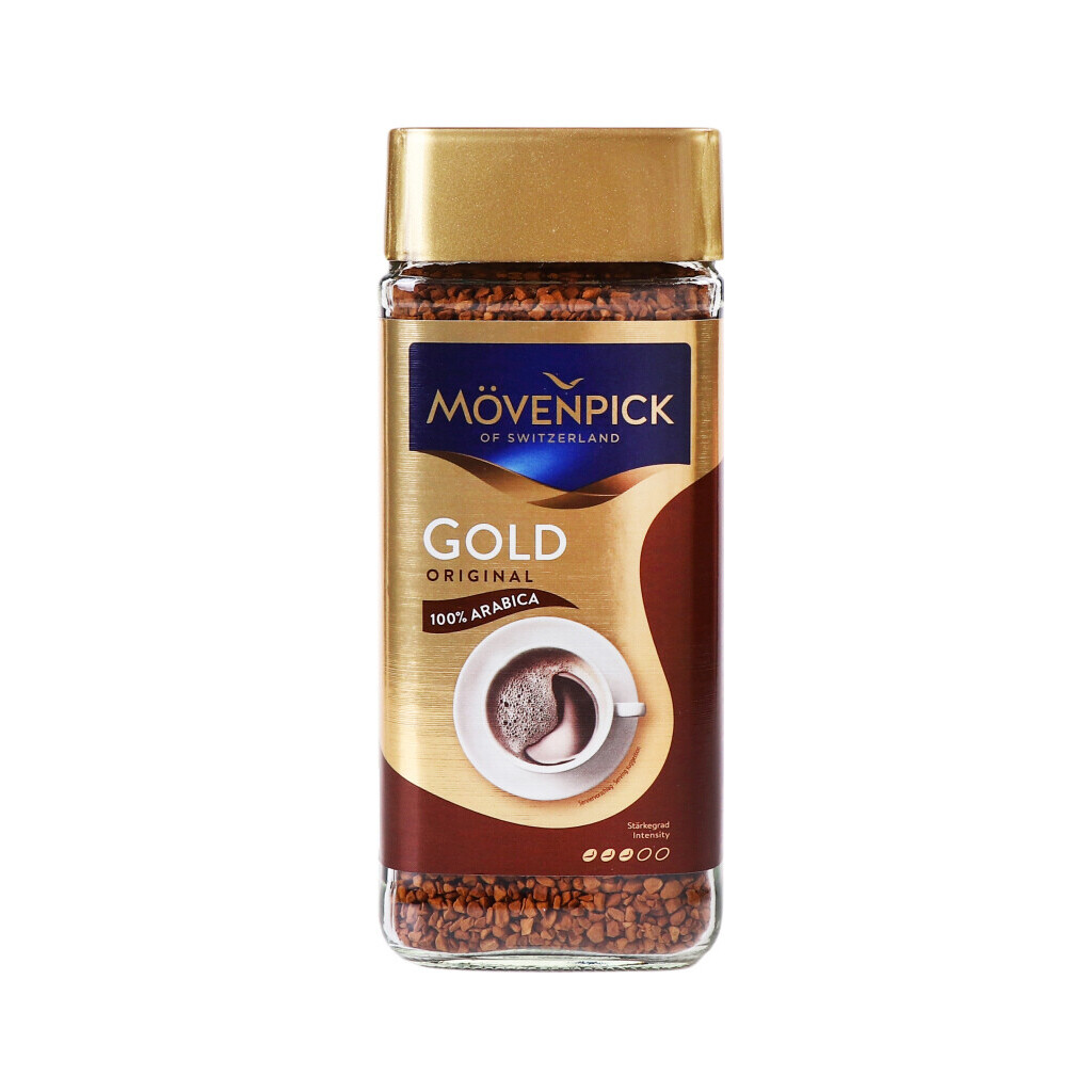 Кава розчинна Movenpick Gold Original, 100г (4006581018126)