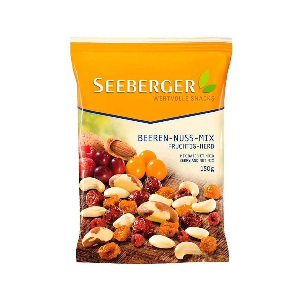 Суміш Seeberger горіхово-ягідна, 150г (4008258156001)