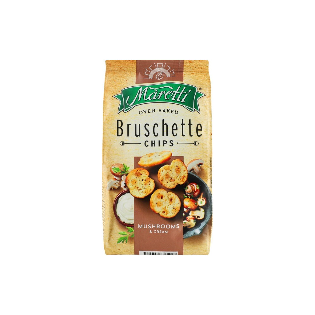 Брускеты Maretti грибы соі сметаной, 80г (3800237480753)