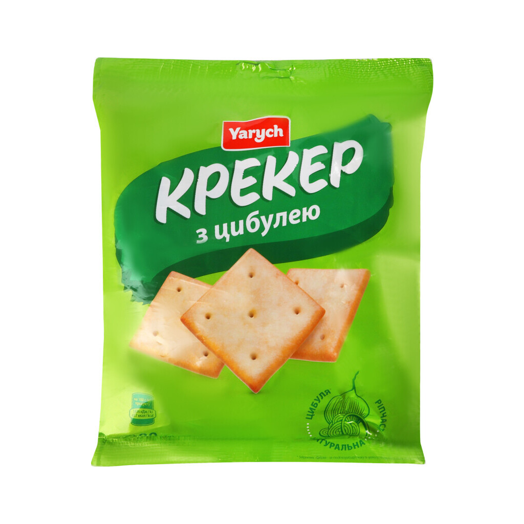 Крекер Yarych Луковый, 180г (4820154480215)