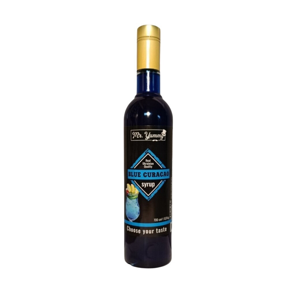 Сироп Mr. Yummy Blue curacao, 700мл