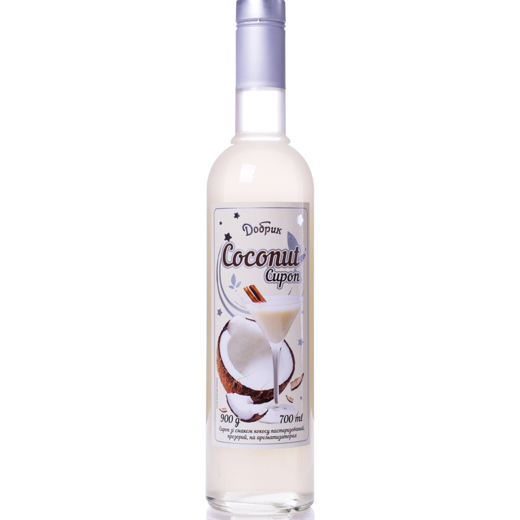 Сироп Добрик Кокос, 900г (4820159136896)