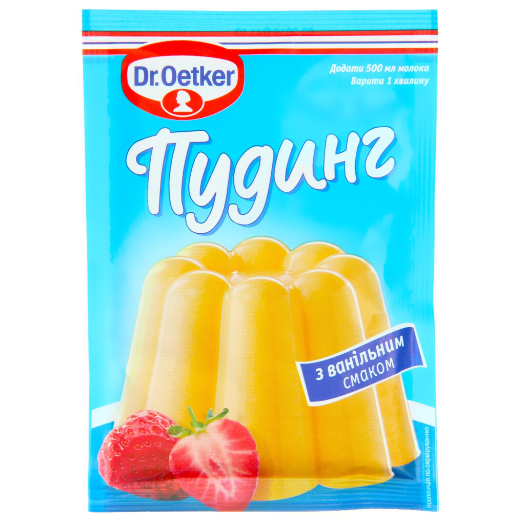 Пудинг Dr.Oetker с ванильным вкусом, 40г (5941132002287)