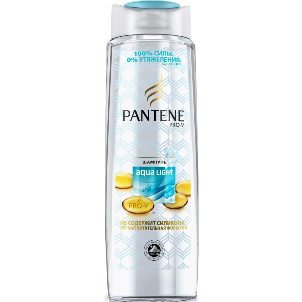 Шампунь Pantene Aqua Light, 400мл (5013965696381)