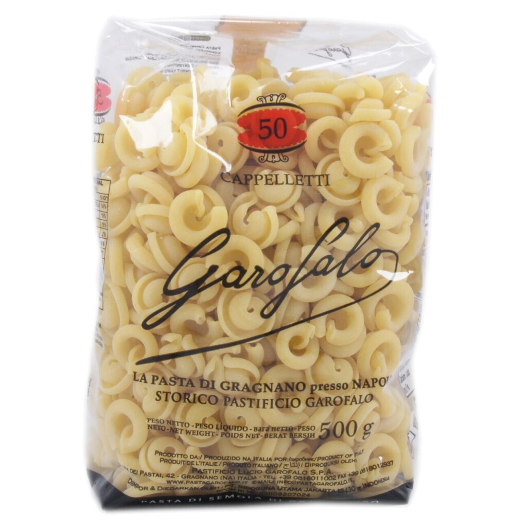 Макаронные изделия Garofalo Cappelletti рожки, 500г (8000139910210)