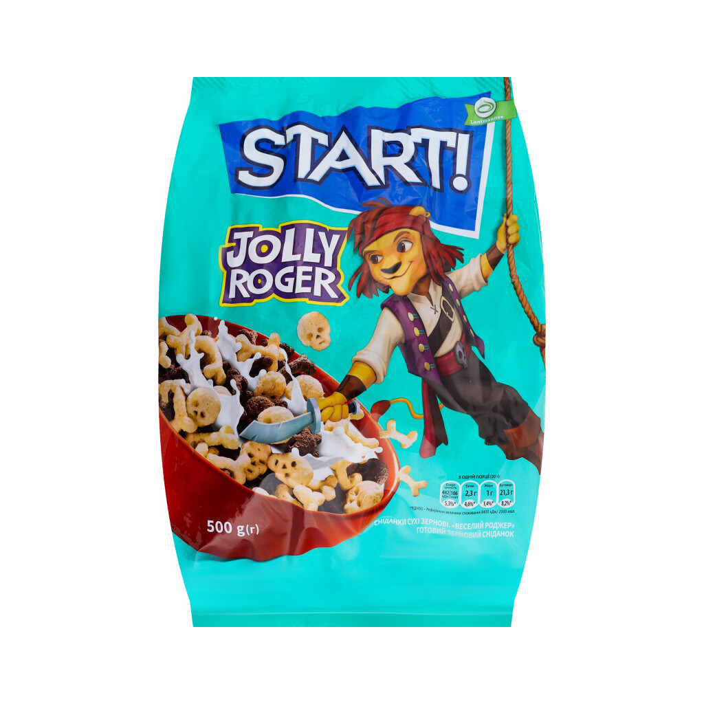Завтрак зерновой Start Весёлый Роджер, 500г (4820008126542)