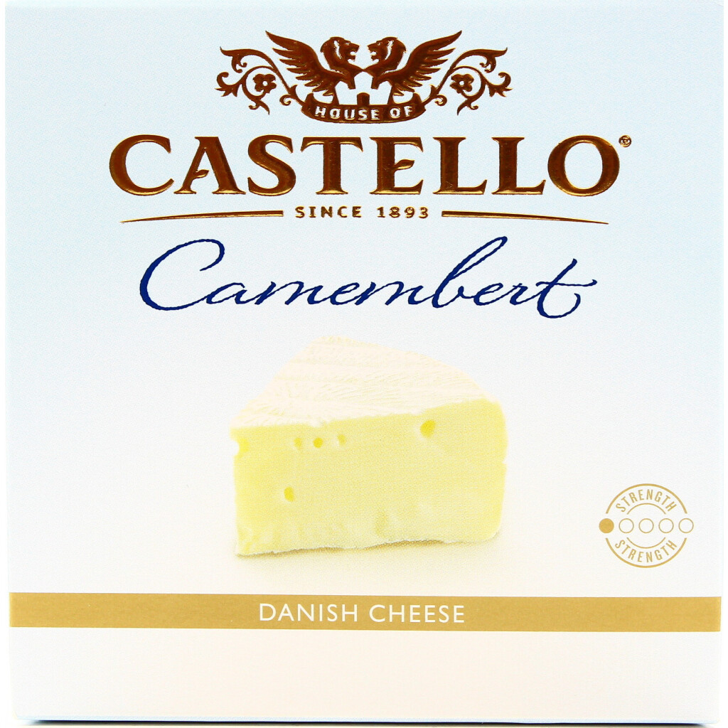 Сыр ARLA Камамбер Castello безлактозный, 125г (5760466819411)