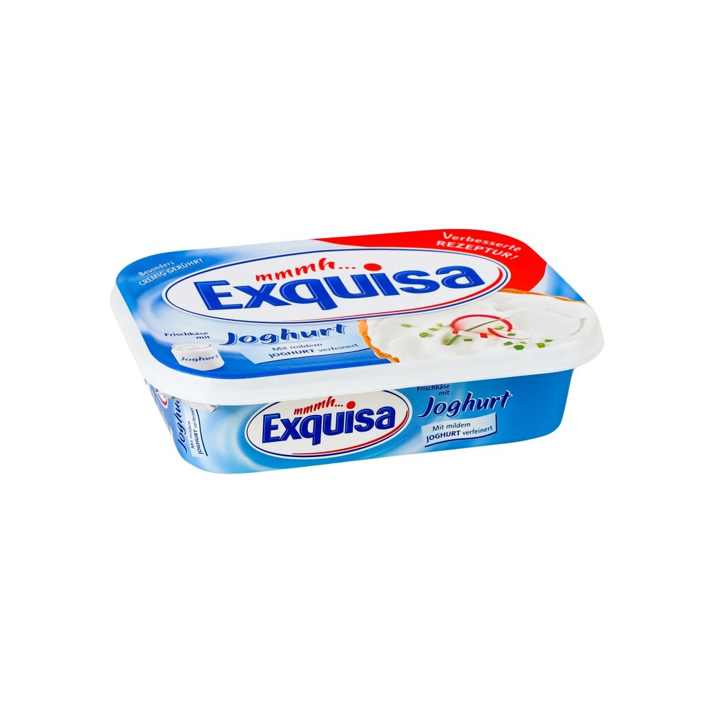Крем-сыр Exquisa с йогуртом 12%, 200г (4019300005154)