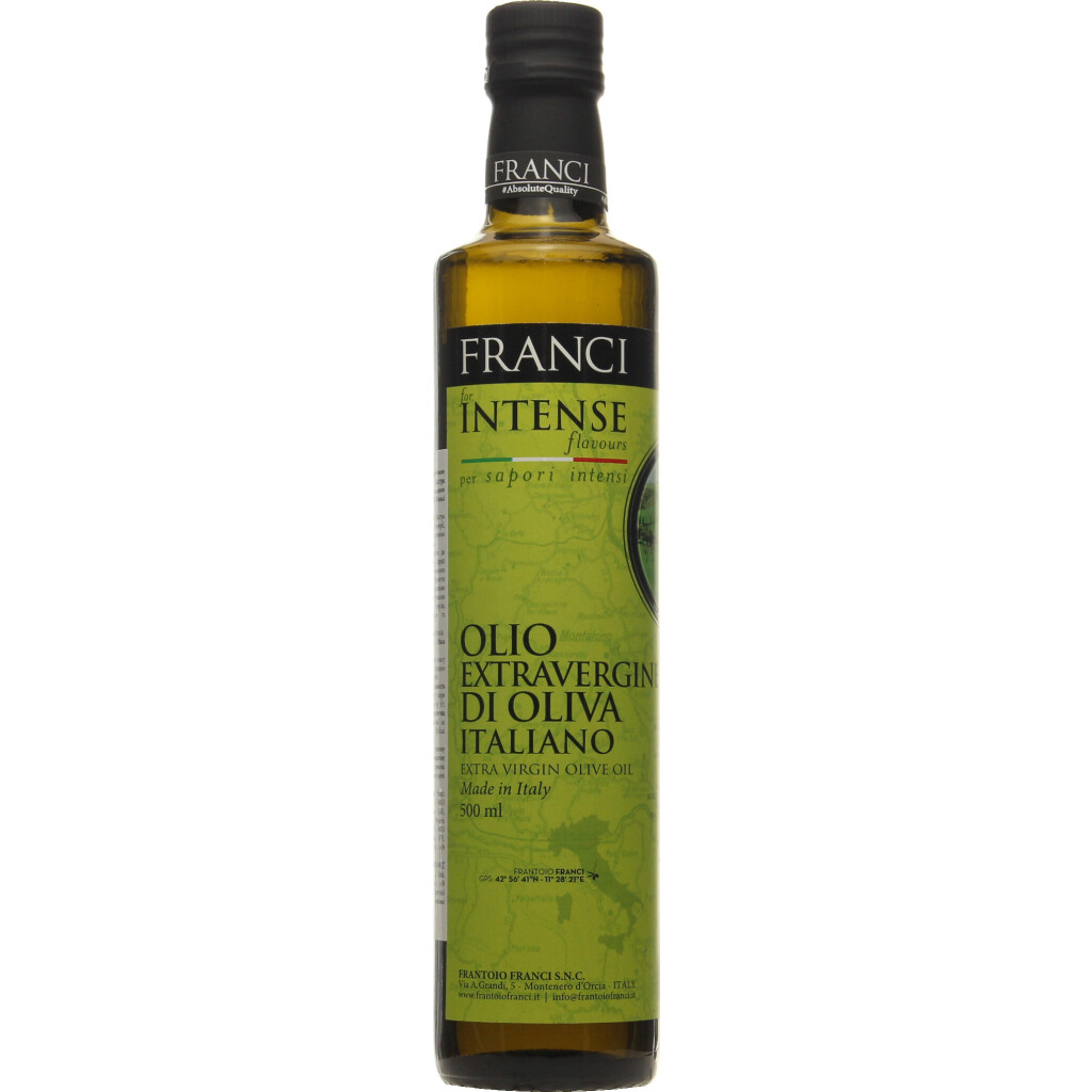 Масло оливковое Franci Extra Virgin Intence, 500мл (8024077001090)