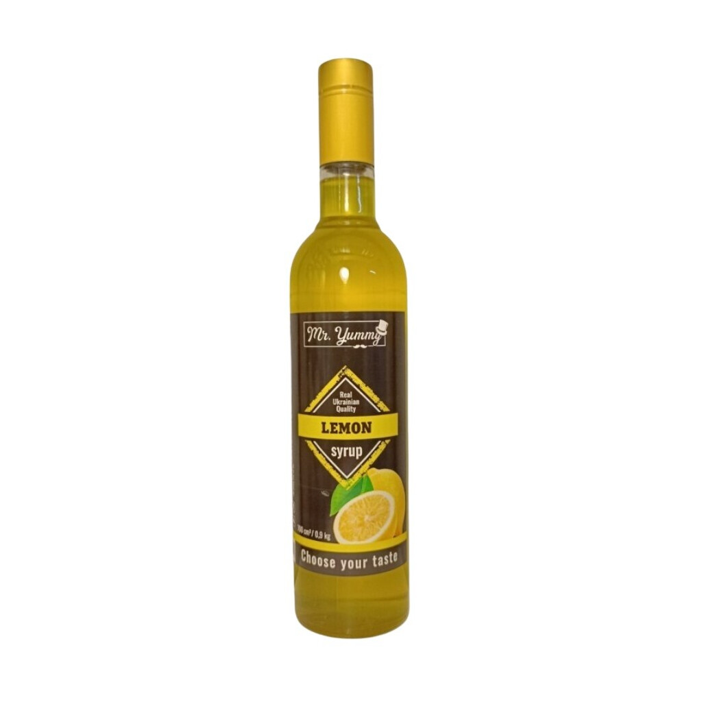 Сироп Mr. Yummy Лимон, 700мл