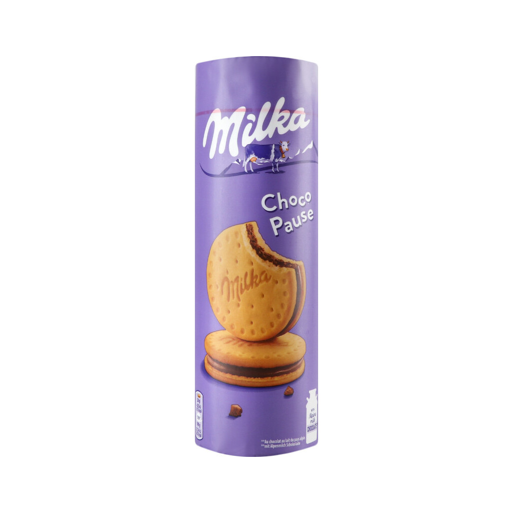 Печиво Milka Choco Pause з молочним шоколадом, 260г (7622210100917)