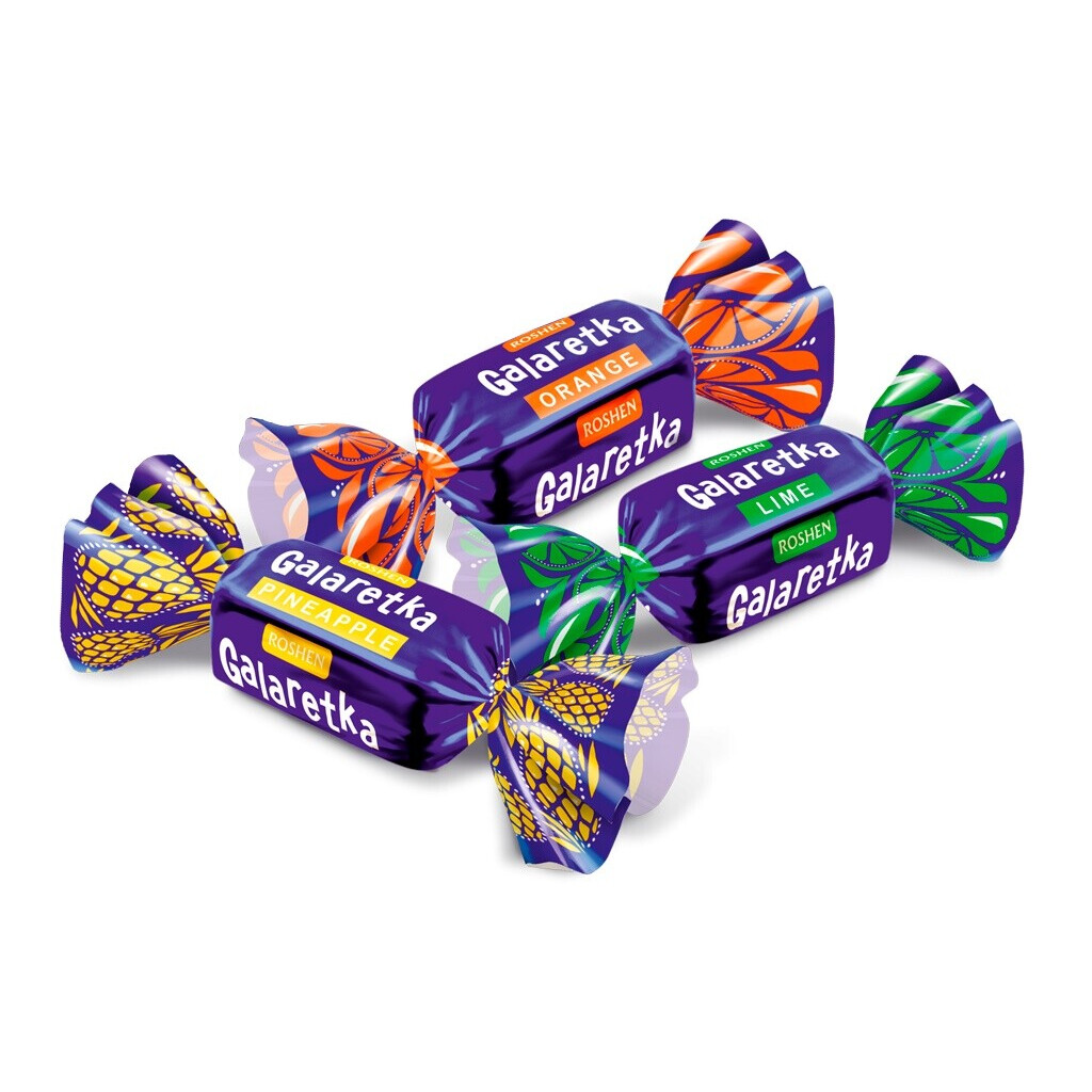 Конфеты Roshen Galaretka шоколадные, кг
