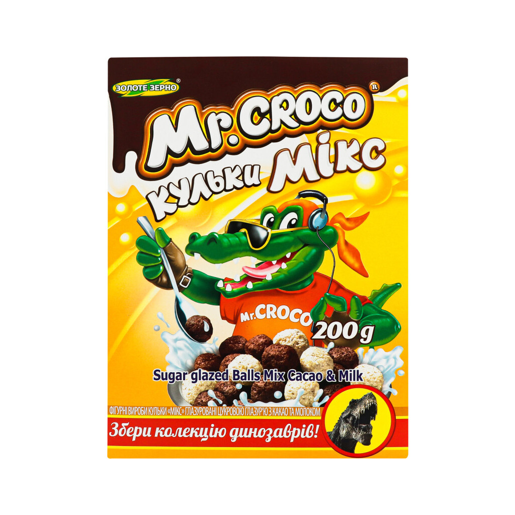 Кульки Mr.Croco мікс, 200г (4820017296748)