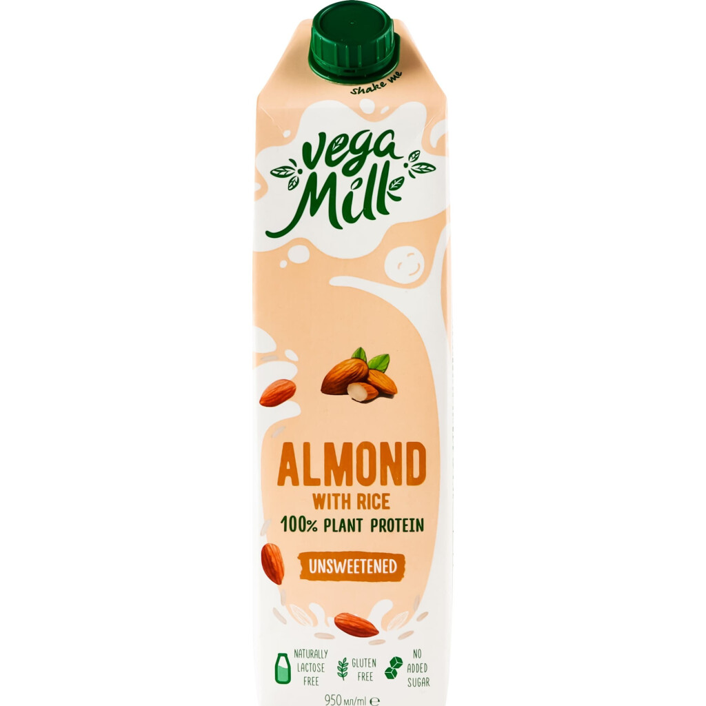 Напиток рисово-миндальный Vega Milk ультрапастеризованный 1,5%, 950мл (4820192262088)