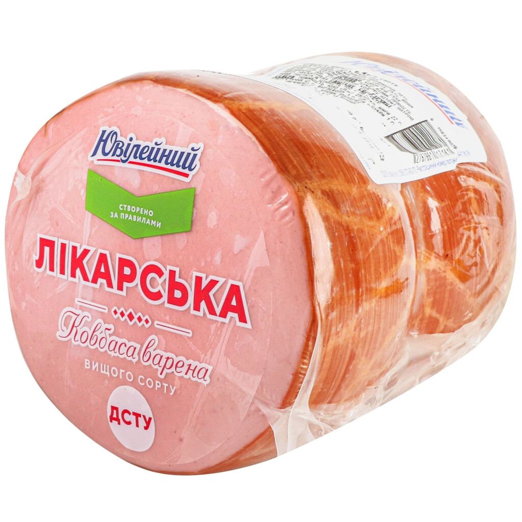 Колбаса Ювілейний Докторская н/о в/с, кг