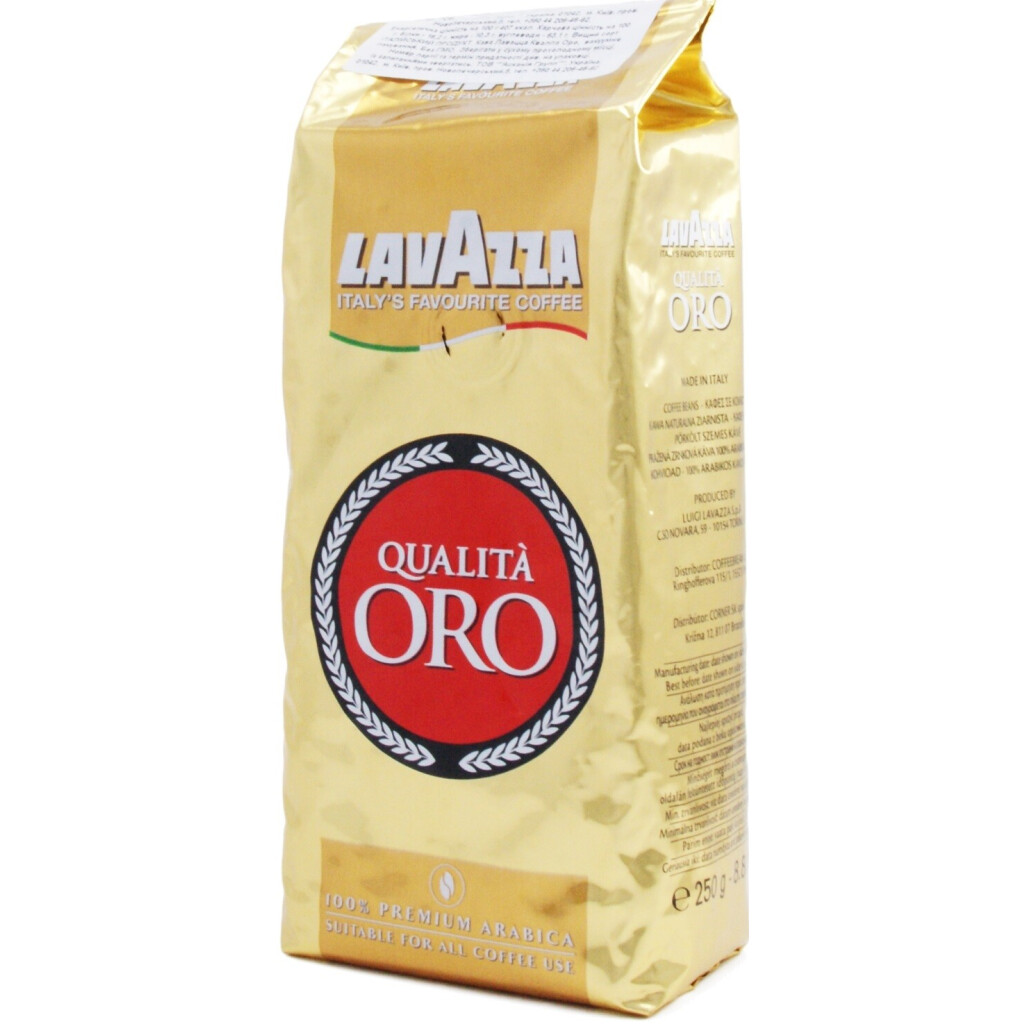 Кофе зерно Lavazza Qualita Oro, 250г (8000070012219)