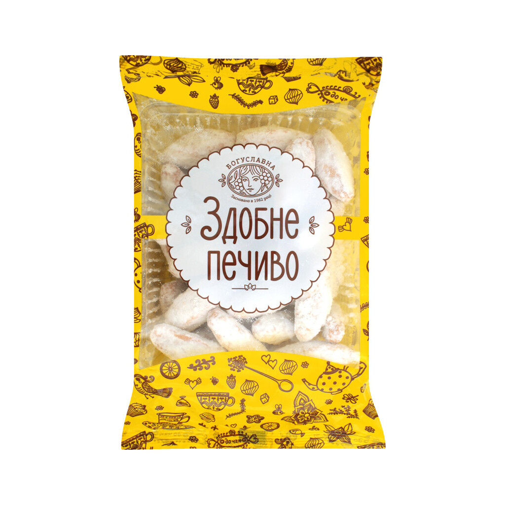 Печенье Богуславна Белоснежка сдобное, 350г (4820027892022)