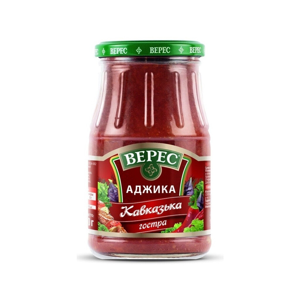 Аджика Верес кавказская острая, 220г (4823084600487)