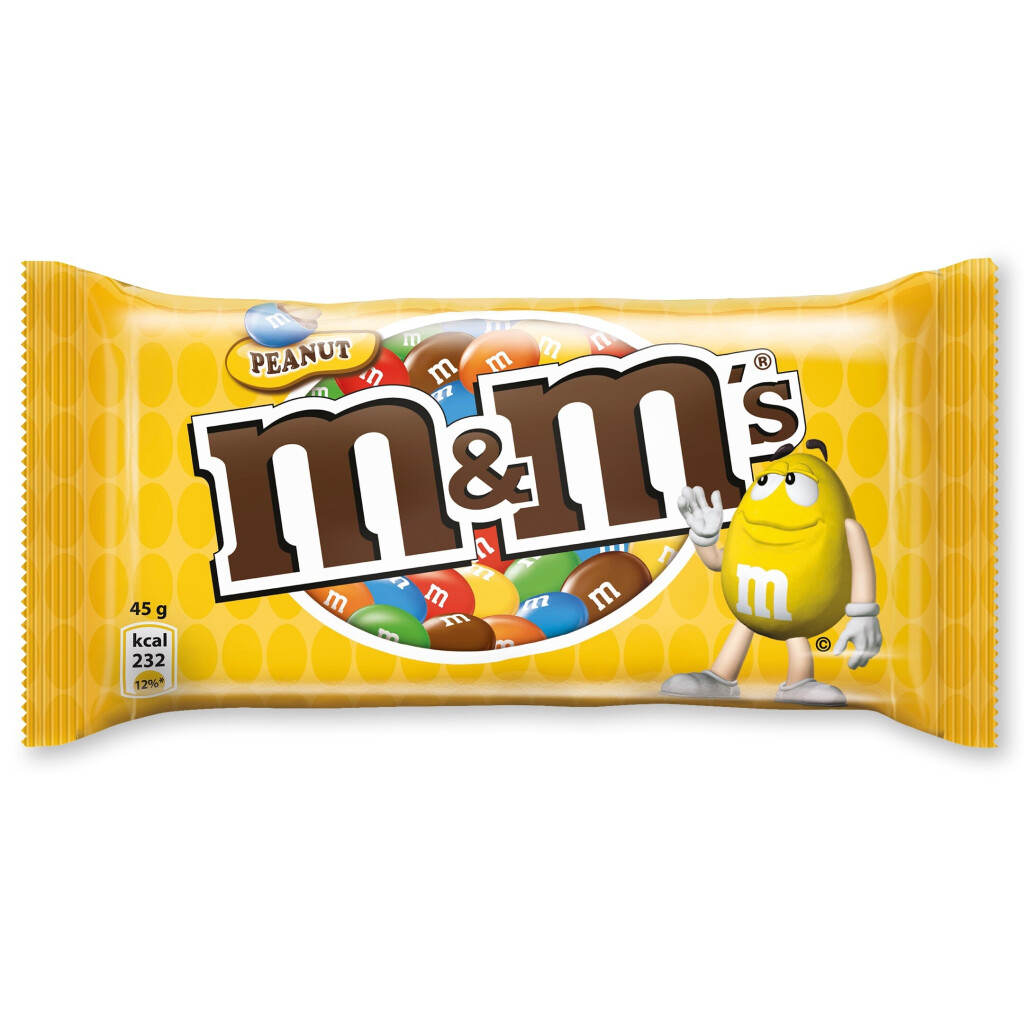 Драже M&M's з арахісом, 45г (40111445)