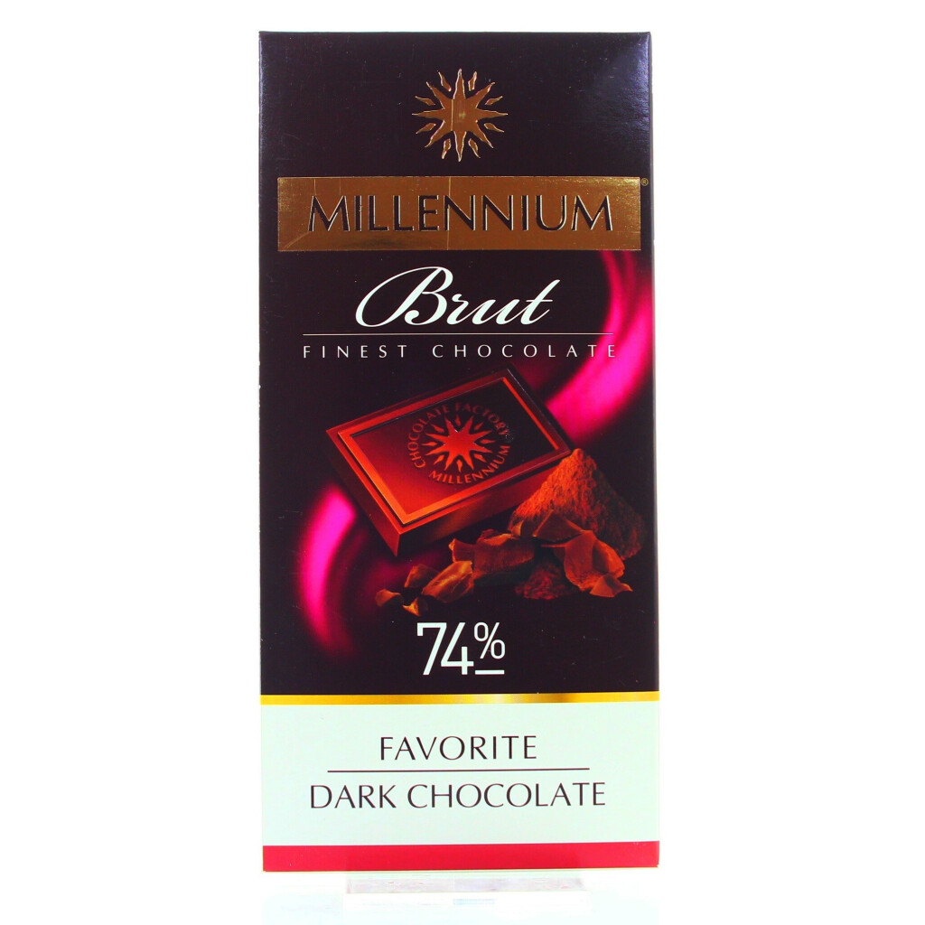 Шоколад Millennium Favorite черный брют, 100г (4820005198597)