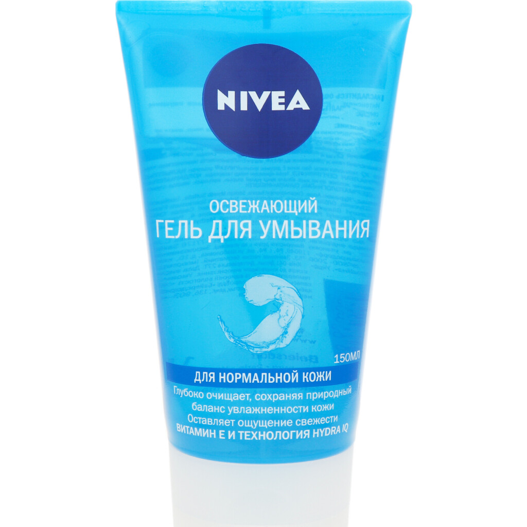 Гель для умывания Nivea Aqua Effect освежающий, 150мл (4005808669295)