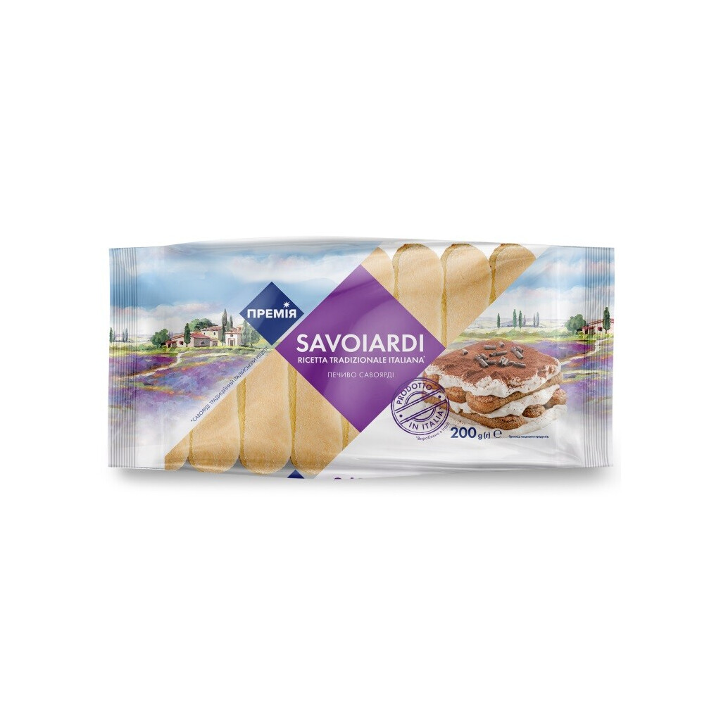 Печенье Premiya Select Savoiardi, 200г (4823096405780)
