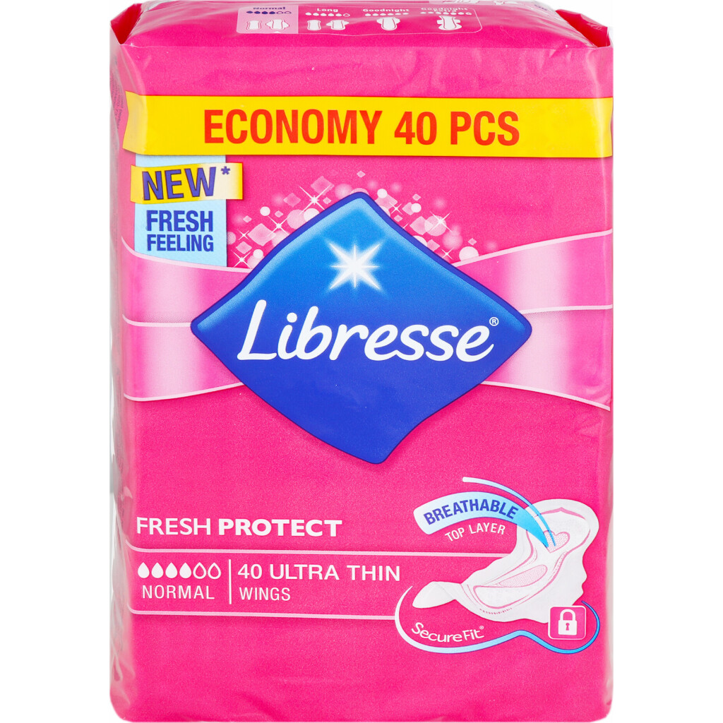 Прокладки гигиен Libresse Ultra Thin Normal Soft, 40шт (7322540235876)