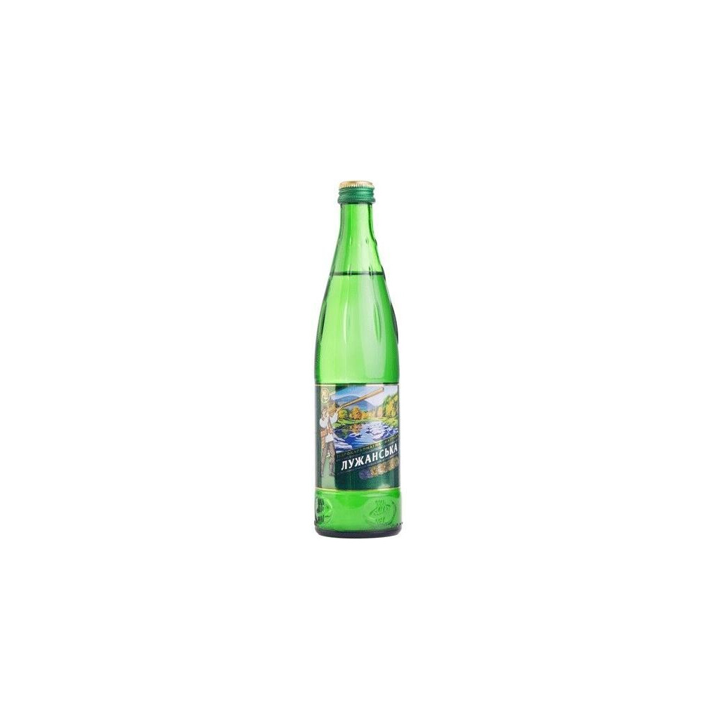 Вода минеральная Лужанська стекло, 0,5л (4820001830026)