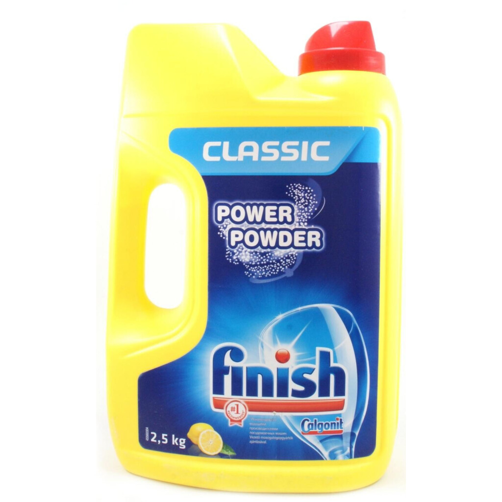 Порошок для посудомоечных машин Finish Detergent Lemon, 2,5кг (8594002681500)