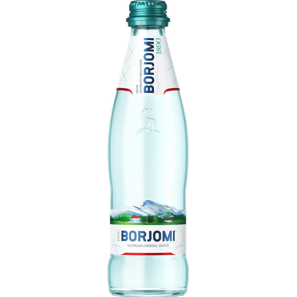 Вода минеральная Borjomi стекло, 0,33л (4860019001339)
