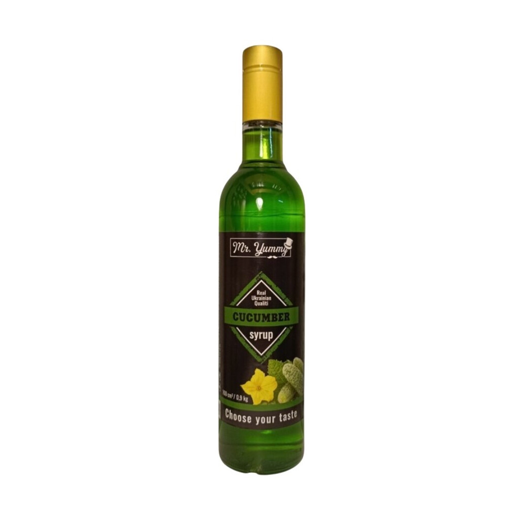 Сироп Mr. Yummy Огурец, 700мл