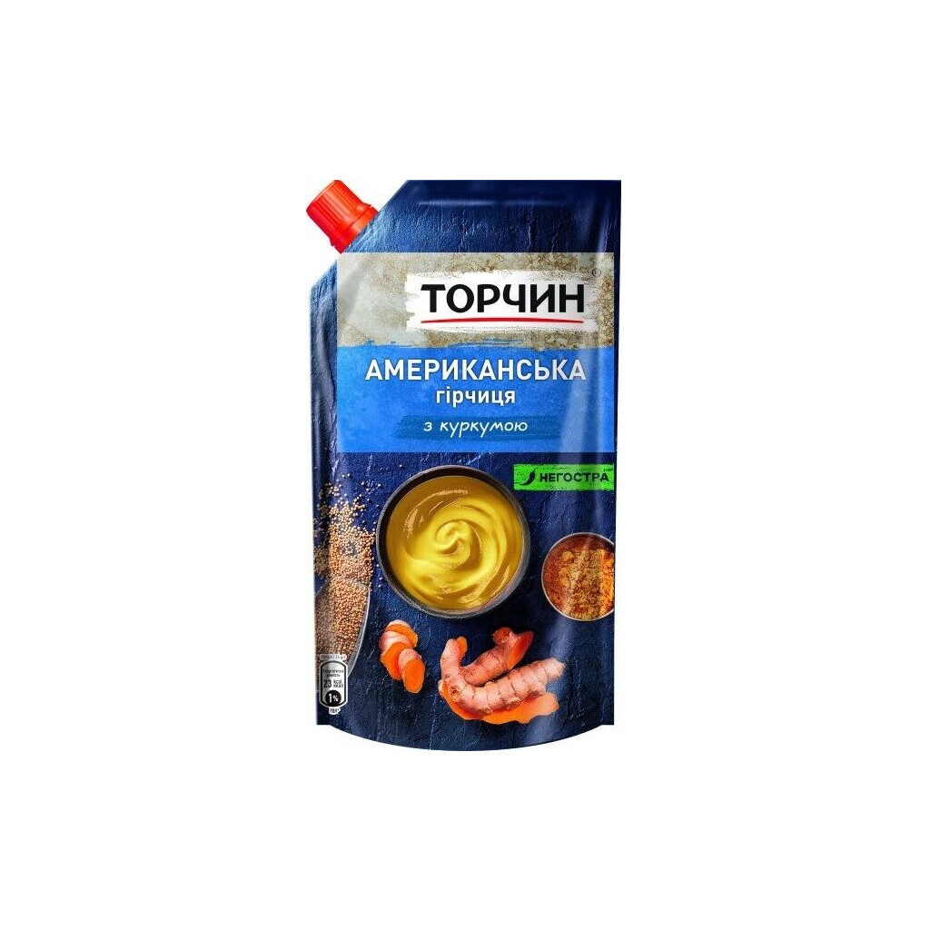 Гірчиця Торчин Американська, 230г (4820001315769)