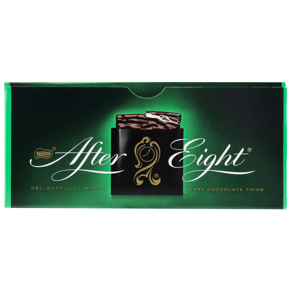 Цукерки Nestle After Eight з м'ятною начинкою, 200г (5000189363069)