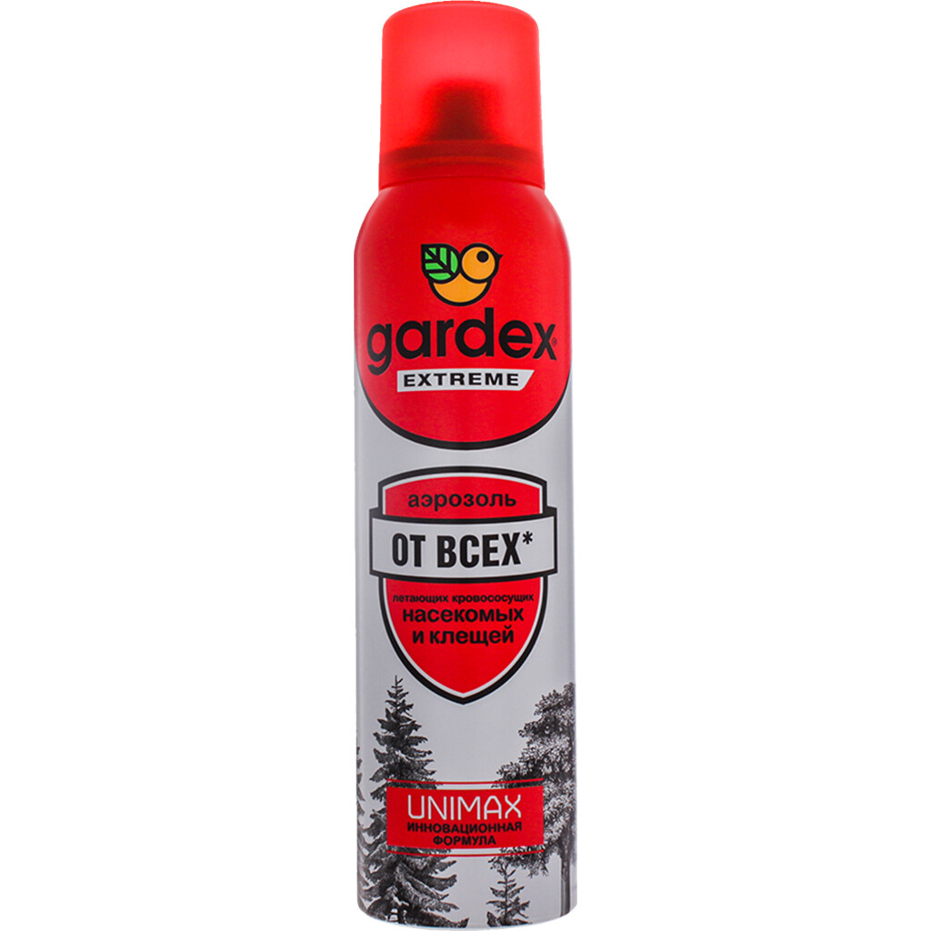 Аэрозоль Gardex Extreme от насекомых и клещей, 125мл (5904114080031)