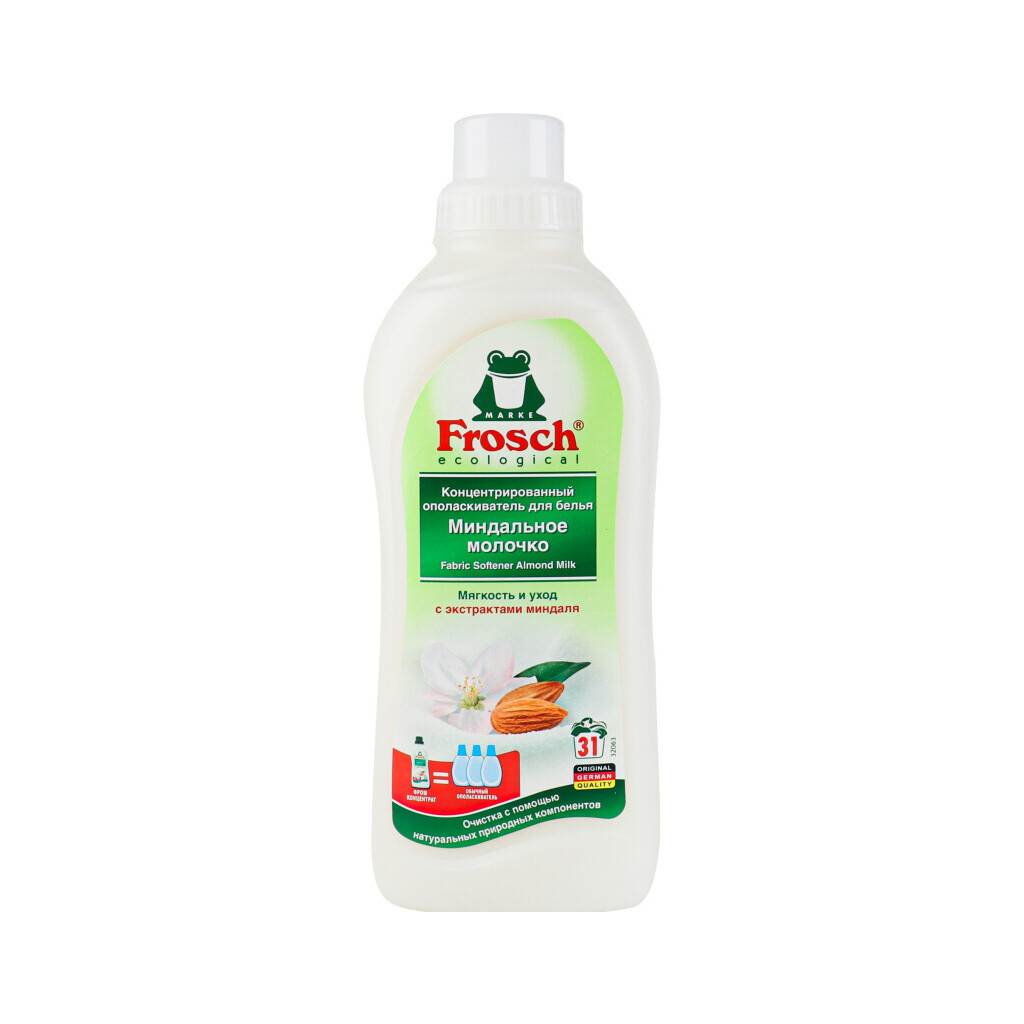 Ополіскувач для білизни Frosch Мигдалеве молочко, 750мл (4009175193285)