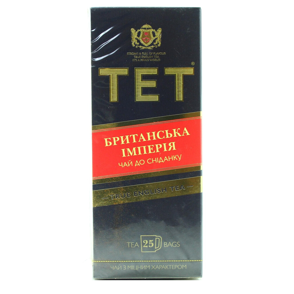 Чай черный ТЕТ Британская империя байховый, 25*2г/уп (5060207694155)