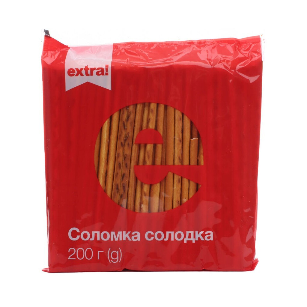 Соломка Extra! солодка, 200г (4823096418056)