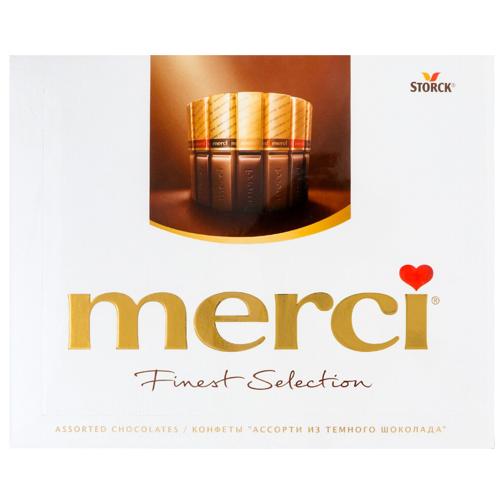 Шоколад Merci горький, 250г (4014400901412)