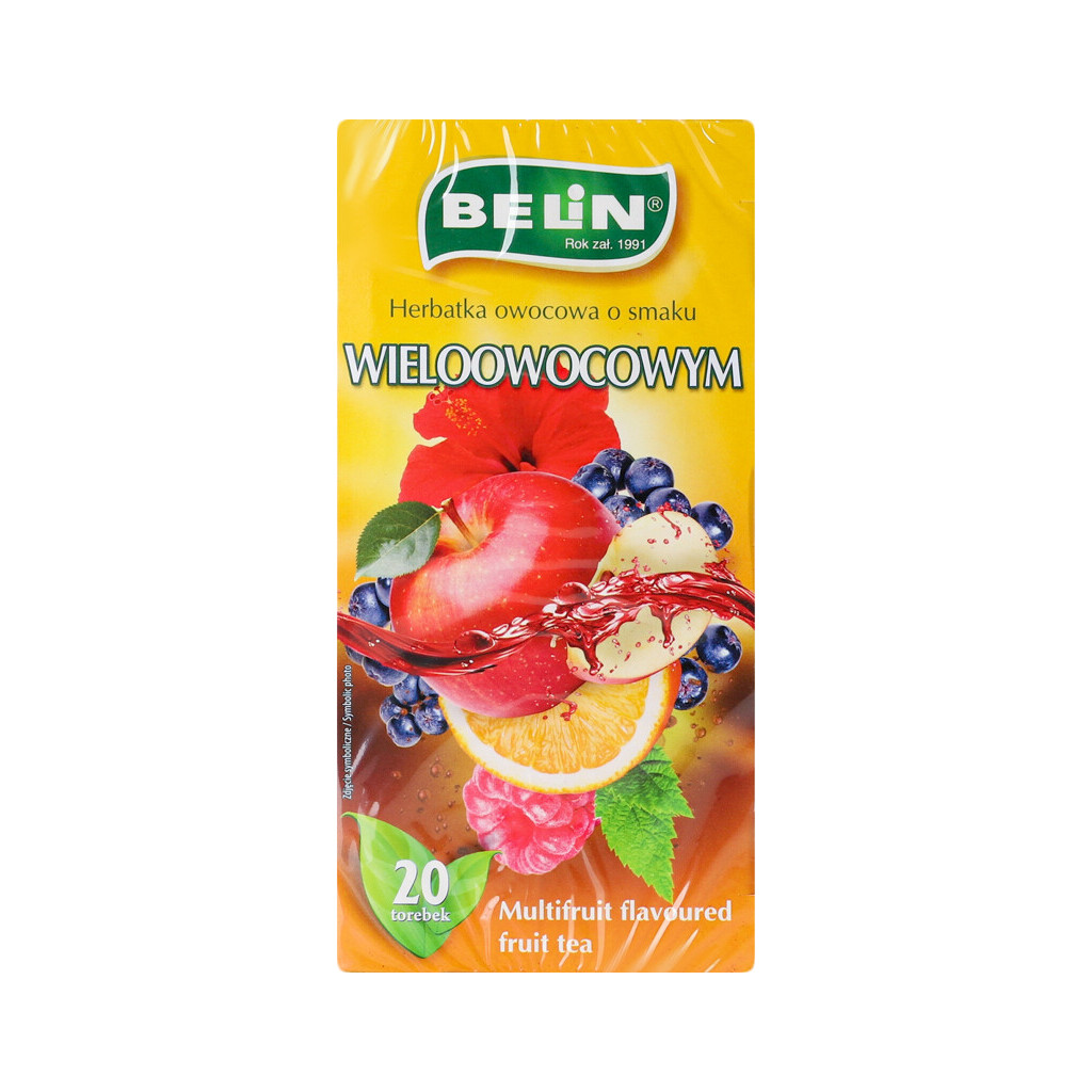 Чай фруктовий Belin Мультифрукт, 20х2г (5900675000303)