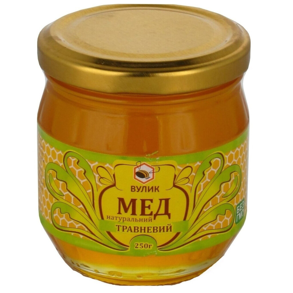 Мед Вулик натуральный майский, 250г (4820139850019)